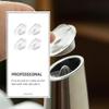 4pcs Transparent Acrylic Electric Pepper Mill Dust Covers Pepper Mill Dust Covers Covers Pepper Salt Pepper Mill Accessory Replacement Lids Kitchen Gadget Supplies view 4