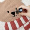 BAILR Cozy Blanket 4343inch, Winter Warm Plush Thermal Blanket, Breathable and Easy Care Blanket - for Home Bed, Sofa & Dorm (A 110110cm) view 4