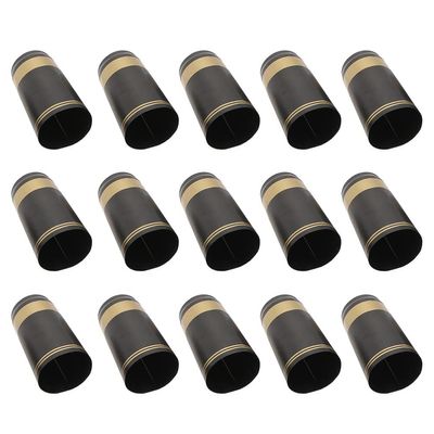 NUOBESTY 150pcs Pvc Wine Bottle Sealing Capsules Heat Shrink Covers for Wine Bottles Tamper Shrink Wrap Caps for Secure Storage Trim