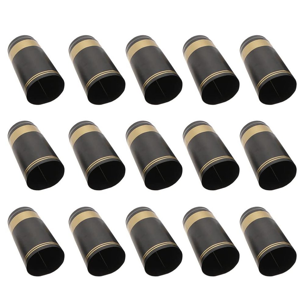 NUOBESTY 150pcs Pvc Wine Bottle Sealing Capsules Heat Shrink Covers for Wine Bottles Tamper Shrink Wrap Caps for Secure Storage Trim