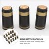 NUOBESTY 150pcs Pvc Wine Bottle Sealing Capsules Heat Shrink Covers for Wine Bottles Tamper Shrink Wrap Caps for Secure Storage Trim view 2