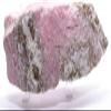 4.5" 335g Thulite Rosaline Rough Natural Pink Zoisite Gemstone Crystal Mineral Raw Specimen for Cabbing - Norway view 4