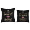 Antigua & Barbuda Flag Souvenirs for Antiguans Men & Women Throw Pillow view 3