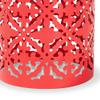 Baxton Studio Jamila Outdoor Side Tables, Red view 4