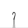 Dogwood Farm Market 4.5inch Mini Black Plastic Hanging Basket by Koba (10) view 3