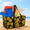 NGIL Extra Large Utility Tote Reusable Grocery Organizing Bag Oversized Collapsible for Storage, Picnic,Car, Beach (Softball-black) view 2