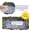 NGIL Extra Large Utility Tote Reusable Grocery Organizing Bag Oversized Collapsible for Storage, Picnic,Car, Beach (Softball-black) view 4