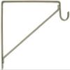 N224-428 Closet Rod & Shelf Bracket, White view 1