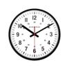 MARATHON Large 10 Inch Silent Continuous-Sweep Analog Wall Clock, Black - Large, Easy to Read Numbers view 1