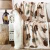 BLACK FOREST DECOR Pinecone Medley Plush Throw view 2