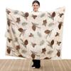 BLACK FOREST DECOR Pinecone Medley Plush Throw view 3