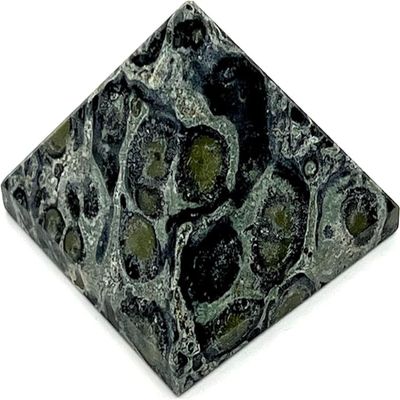 Kambaba Jasper Pyramid 2 Inch Taurus Birthstone Heart Chakra Stone