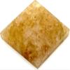 Yellow Quartz Pyramid 2 Inch Scorpio Gemstone Solar Plexus Chakra view 1