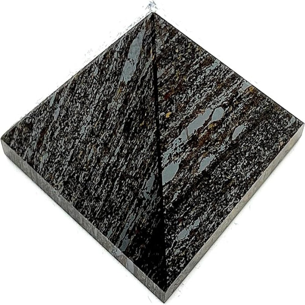 Bronzite Crystal Pyramid 2 Inch Leo Birthstone, Root Chakra Decor