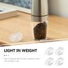 4pcs Pepper Mill Cover Electric Pepper Muller Lids Salt and Pepper Manual Pepper Mill Lid Pepper Crusher Lids Pepper Mill Covers Grinding Bottles Lid Component view 3