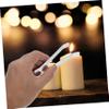 Beavorty 5pcs Stainless Steel Candle Extinguisher Wick Clip Tool Fire Extinguishing Gadget for Home Use Handle Design for Easy Access to view 4
