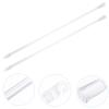 Angoily Blind Wands Replacement Rods with Hook and Grip 17 Inch Vertical Blinds Tilt Rods for Window Curtain Accessories Smooth Plastic Tilt Stick for Home and Office view 3