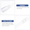 Angoily Blind Wands Replacement Rods with Hook and Grip 17 Inch Vertical Blinds Tilt Rods for Window Curtain Accessories Smooth Plastic Tilt Stick for Home and Office view 4