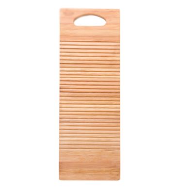 DCFV Bamboo Washboard, Practical Clothes Bamboo Washboard Anti-Slip Laundry Cleaning Board Manual Clothes Washing Tool for Home School (Size : 60 * 20 * 1.8cm)