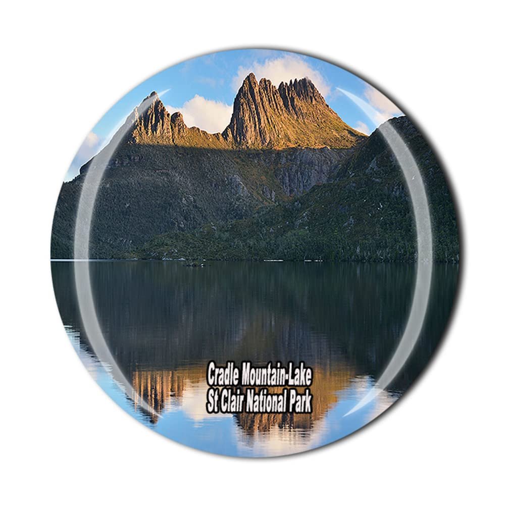 Cradle Mountain-Lake St Clair National Park Australia Fridge Magnet Crystal Tourist Souvenir Gift Collection Refrigerator Magnetic Sticker