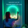 Twinkly Flex 10ft, LED Tube Multicolor, RGB LED Strip Flexible, Compatible with Alexa and Google Home, Gaming Lights, 16 M+ Colors, USB C Power, App Mapping, White Wire view 2