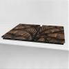 BIG KITCHEN BOARD & Induction Cooktop Cover  Glass Pastry Board  SINGLE: 80 x 52 cm (31,5 x 20,47); DOUBLE: 40 x 52 cm (15,75 x 20,47); DD41 Tropical Leaves Series view 2