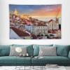 Landscape Tapestry Lisbon, Portugal 60"x90" Aesthetic Tapestry Wall Hanging Art Home Decoration Bedroom Decor Living Room Door Curtain view 3