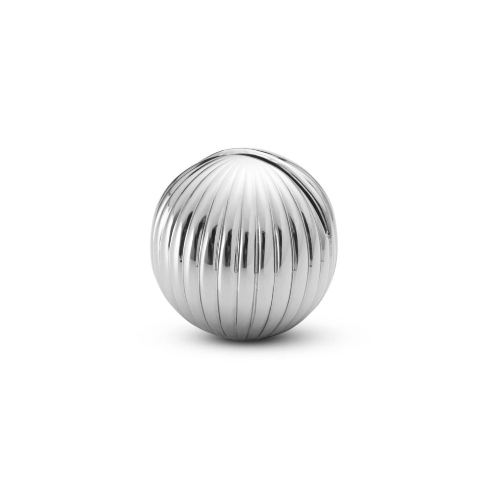 Georg Jensen Women's Bernadotte Table Card Holders Set, Silver Colours, One Size