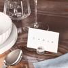 Georg Jensen Women's Bernadotte Table Card Holders Set, Silver Colours, One Size view 3