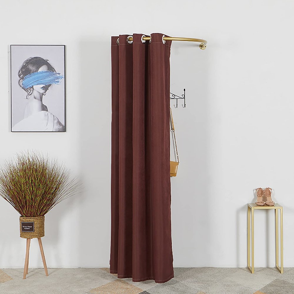 Clothing Store Fitting Room,locker Room, Movable Square Changing Room, DIY Temporary Locker Room With Shading Curtain And Hook Up, Privacy Screen Partition For Office Outdoor Activity And The Mall