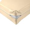 Fabricom 100% Egyptian Cotton Mattress Cover 1000 Thread Counts, Full Size, Zips Around The Mattress 10 Inch Deep Pocket Full Size, Ivory Stripe view 1