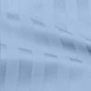 JB Linen 600 Thread Count Extra Soft Cooling Sheets for Hot Sleepers and Night Sweats 100% Egyptian Cotton King Size 4 Piece Sheet Set Fit 22" Inch to 26" Inch Deep Pocket Stripe. Light Blue view 2
