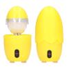 Electric Egg Scrambler Golden Egg Shaker Whisk Eggs Yolk Mixer Small Compact Golden Egg Maker Egg Spinner 50s Rotation Time US Plug (yellow) view 1