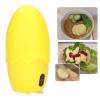 Electric Egg Scrambler Golden Egg Shaker Whisk Eggs Yolk Mixer Small Compact Golden Egg Maker Egg Spinner 50s Rotation Time US Plug (yellow) view 2