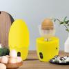 Electric Egg Scrambler Golden Egg Shaker Whisk Eggs Yolk Mixer Small Compact Golden Egg Maker Egg Spinner 50s Rotation Time US Plug (yellow) view 4