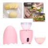 Egg Spinner, Electric Egg Scrambler, Golden Egg Shaker Whisk Eggs Yolk Mixer, Small Compact Golden Egg Maker Egg Spinner, 50s Rotation Time, US Plug 100240V () view 3