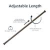 Amazon Basics No Drill Shower Curtain Tension Rod, Adjustable Length, 42-73", Bronze, Lightweight Metal view 3