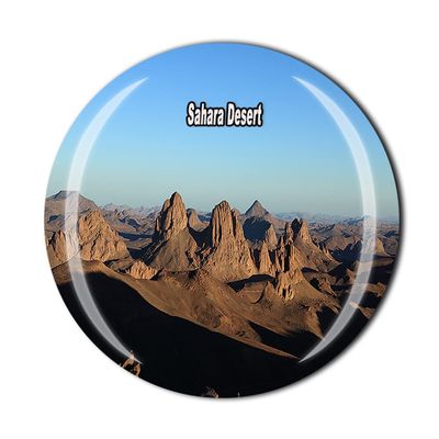 Sahara Desert Egypt Fridge Magnet Crystal Tourist Souvenir Gift Collection Refrigerator Magnetic Sticker