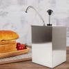 4L (3.52Quart) Sauce Dispenser Pump Stainless Steel Condiment Dispensing PUM Single Head Pump for Ketchup Salad Jam Seasoning view 2