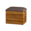 (Habiter) Avite WEY-101-NA Lupo Storage Stool (Brown) view 1