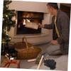 Cabilock 1set Ash Shovel Kit Dustpan Fireplace Cleaning Tools for Efficient Hearth Maintenance Fire-Resistant Gloves Included Lightweight and Design view 4