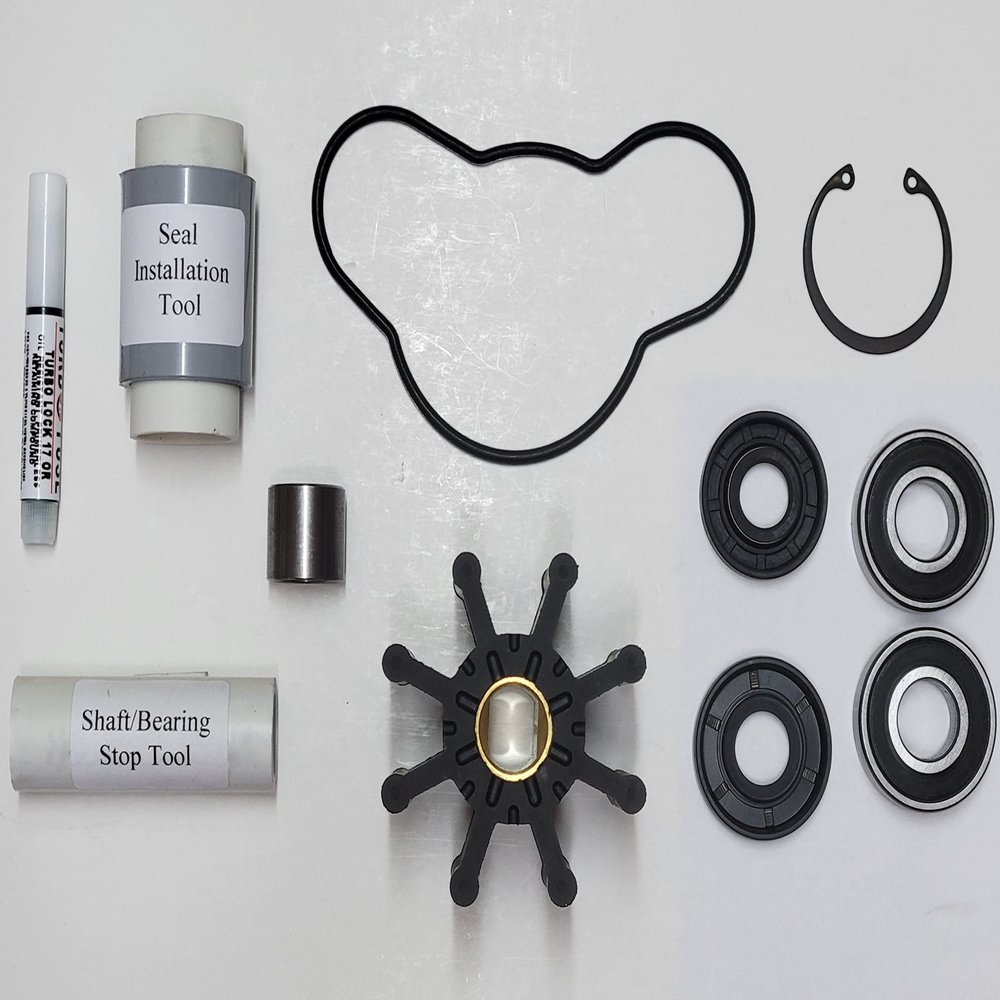 Bearing and Seal Kit for Mercruiser Pumps with Impeller 47-862232A2 47-8M0104229