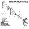 Bearing and Seal Kit for Mercruiser Pumps with Impeller 47-862232A2 47-8M0104229 view 4