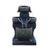 Desktop Fountain Waterfall Tabletop Fountain Interior Mini Decoration Table Fountain Office Desk Waterfall Water Fountains Living Room Bedroom Decoration Desktop Fountain Zen Meditation Waterfall view 1