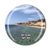 Shark's Bay Beach Sharm El Sheikh Egypt Fridge Magnet Crystal Tourist Souvenir Gift Collection Refrigerator Magnetic Sticker view 1