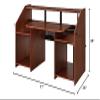 Acme Furniture Wooden Music Desk with Side Hook, Natural view 3