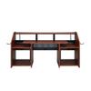 Acme Furniture Wooden Music Desk with Side Hook, Natural view 4