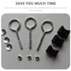 LIOOBO Trampoline Parts 6 Pack Circle Screws for Trampoline Legs Special Screws Bolts Removable Nuts view 2