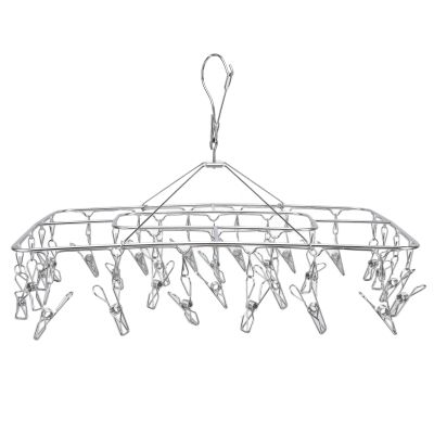 AUNMAS Sock Drying Rack, Foldable Clothes Drying Rack Damage Easy Open for Delicate Clothes