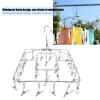 AUNMAS Sock Drying Rack, Foldable Clothes Drying Rack Damage Easy Open for Delicate Clothes view 4